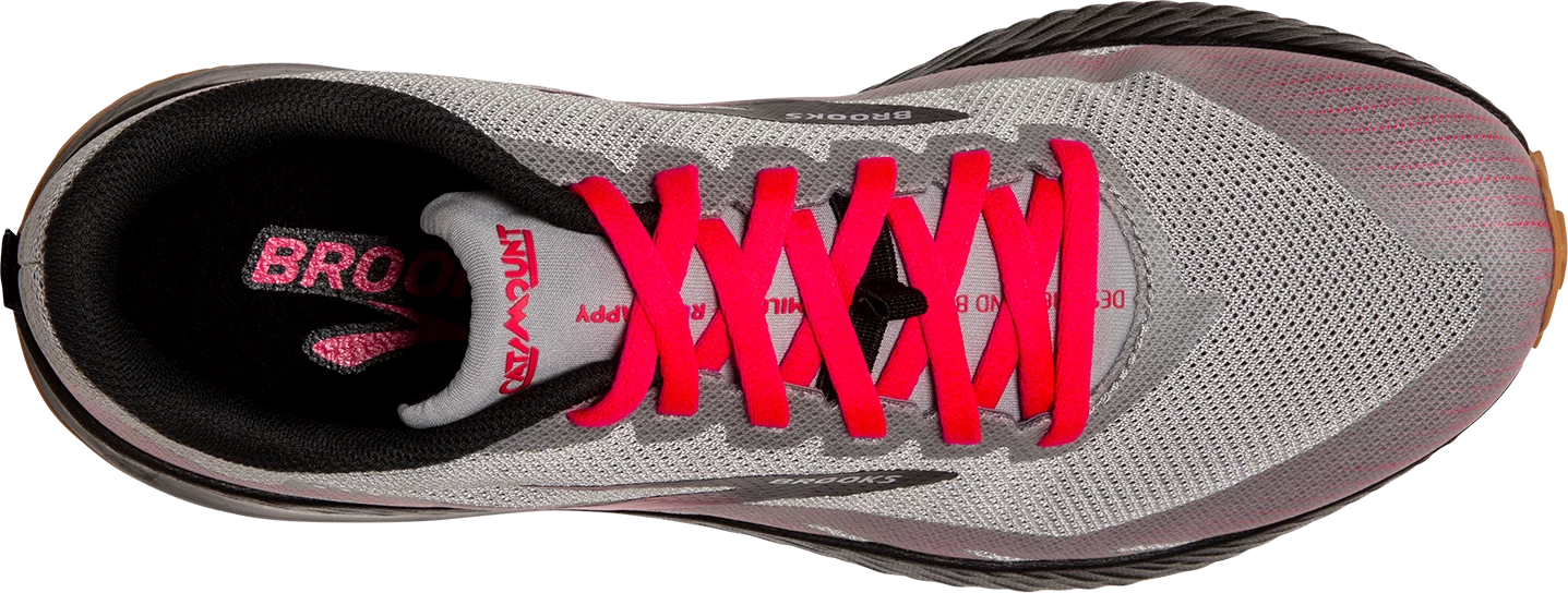 BROOKS Women's Catamount (098 - Alloy/Pink/Black) - Image 4