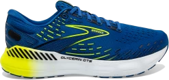BROOKS Men’s Glycerin GTS 20 (482 - Blue/Nightlife/White)