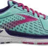 BROOKS Women's Adrenaline GTS 21 (339 - Yucca/Navy Blue/Fuchsia)