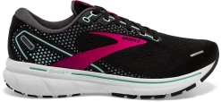 BROOKS Women's Ghost 14 (013 - Black/Pink/Yucca)