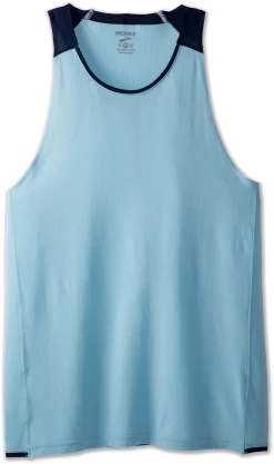 BROOKS Men's Atmosphere Singlet (492 - Pool/Navy)