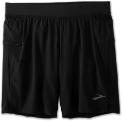 BROOKS Men's Sherpa 7" 2-in-1 Short (001 - Black)