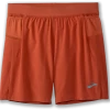 BROOKS Men's Sherpa 7" 2-in-1 Short (644 - Red Clay)
