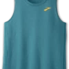 BROOKS Men's Distance Tank 2.0 (409 - Heather Slate Blue)