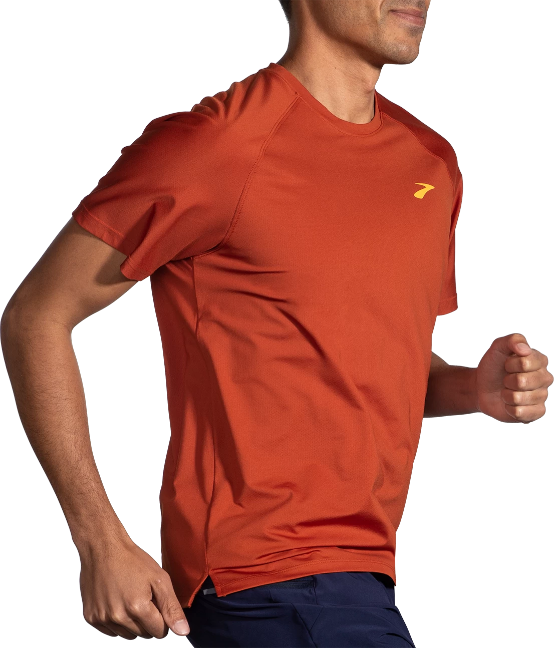 BROOKS Men's Atmosphere Short Sleeve 2.0 (644 - Red Clay) - Image 4