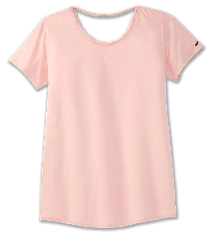 Women's Brooks Distance Short Sleeve - 221344-698 - Image 2