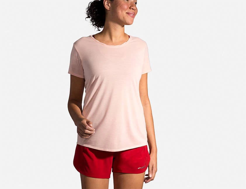 Women's Brooks Distance Short Sleeve - 221344-698