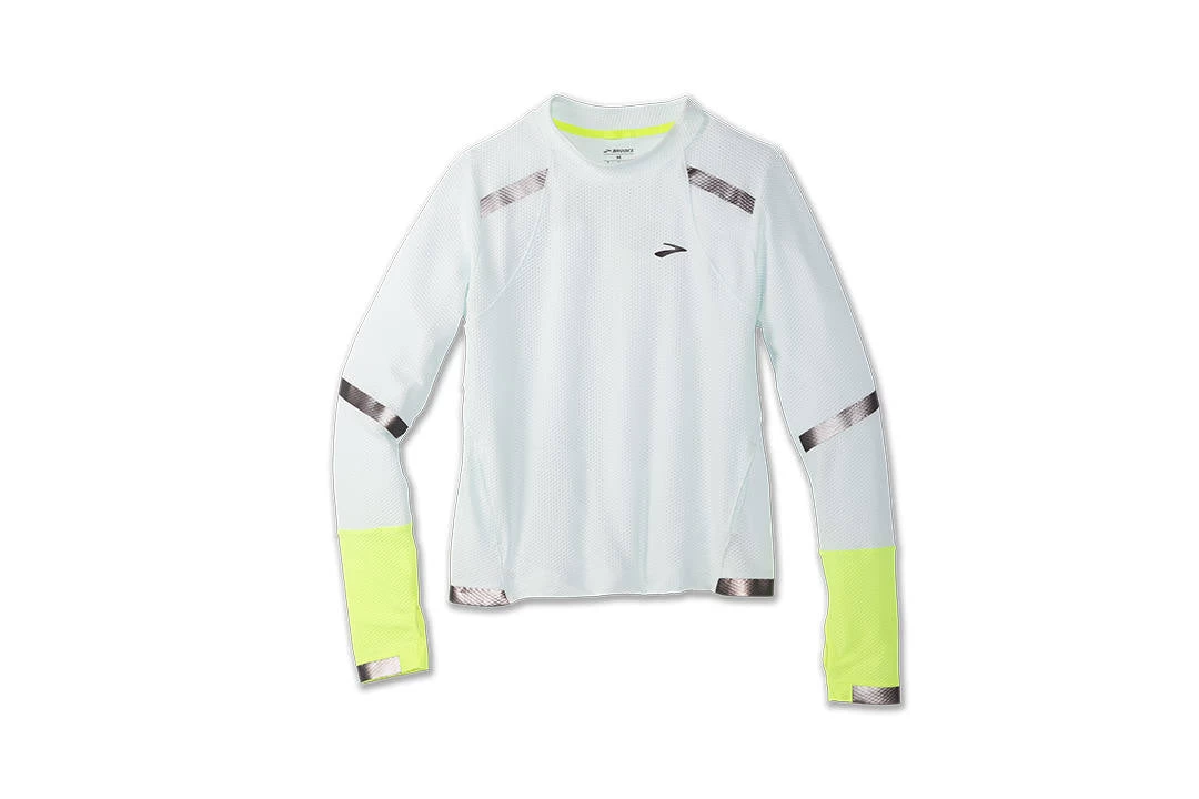 Women's Brooks Carbonite Long Sleeve Run Visible Collection - 221494-041