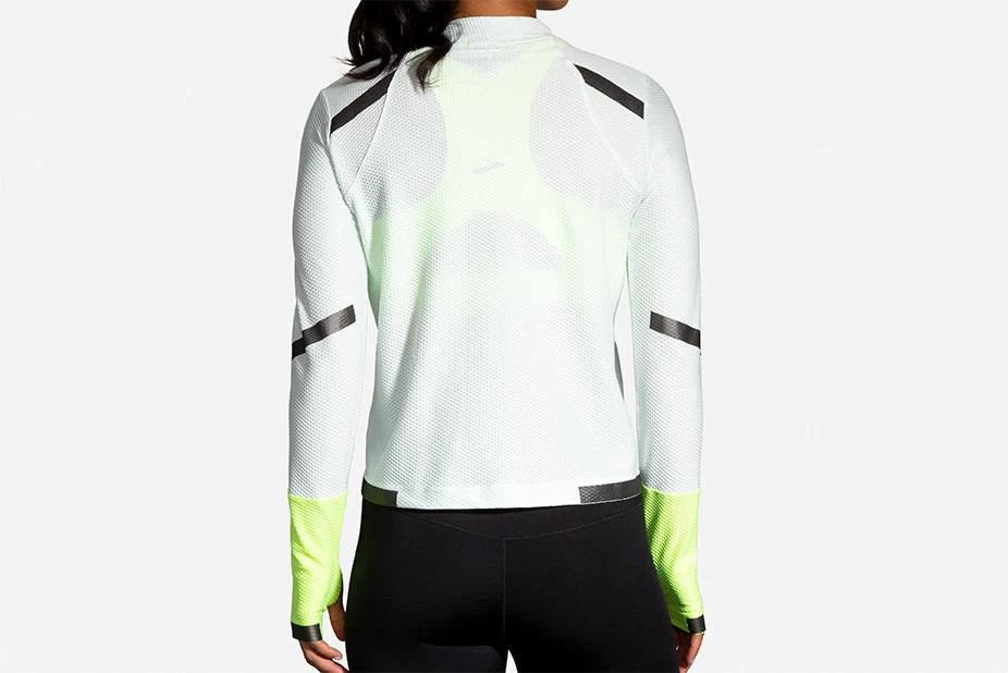 Women's Brooks Carbonite Long Sleeve Run Visible Collection - 221494-041 - Image 5