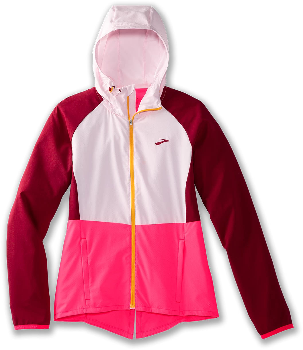 BROOKS Women's Canopy Jacket (633 - Razzmatazz/Quartz/Hyper Pink)