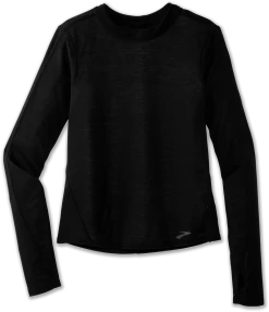 BROOKS Women’s Distance Long Sleeve (001 - Black)