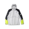 BROOKS Men’s Run Visible Convertible Jacket (134 - White/Asphalt/Nightlife)