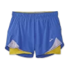BROOKS Women's Chaser 5" 2-in-1 Short (414 - Bluetiful/Golden Hour)
