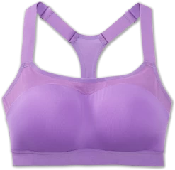 BROOKS Women’s Dare Racerback Run Bra (562 - Heliotrope)