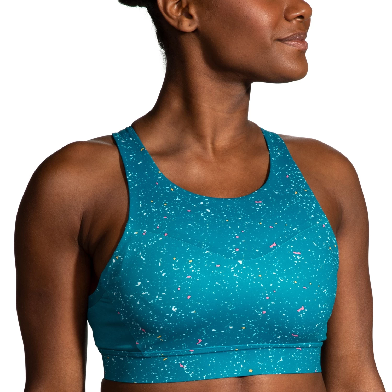 Women's Brooks Drive 3 Pocket Run Bra - 350080-464 - Image 2