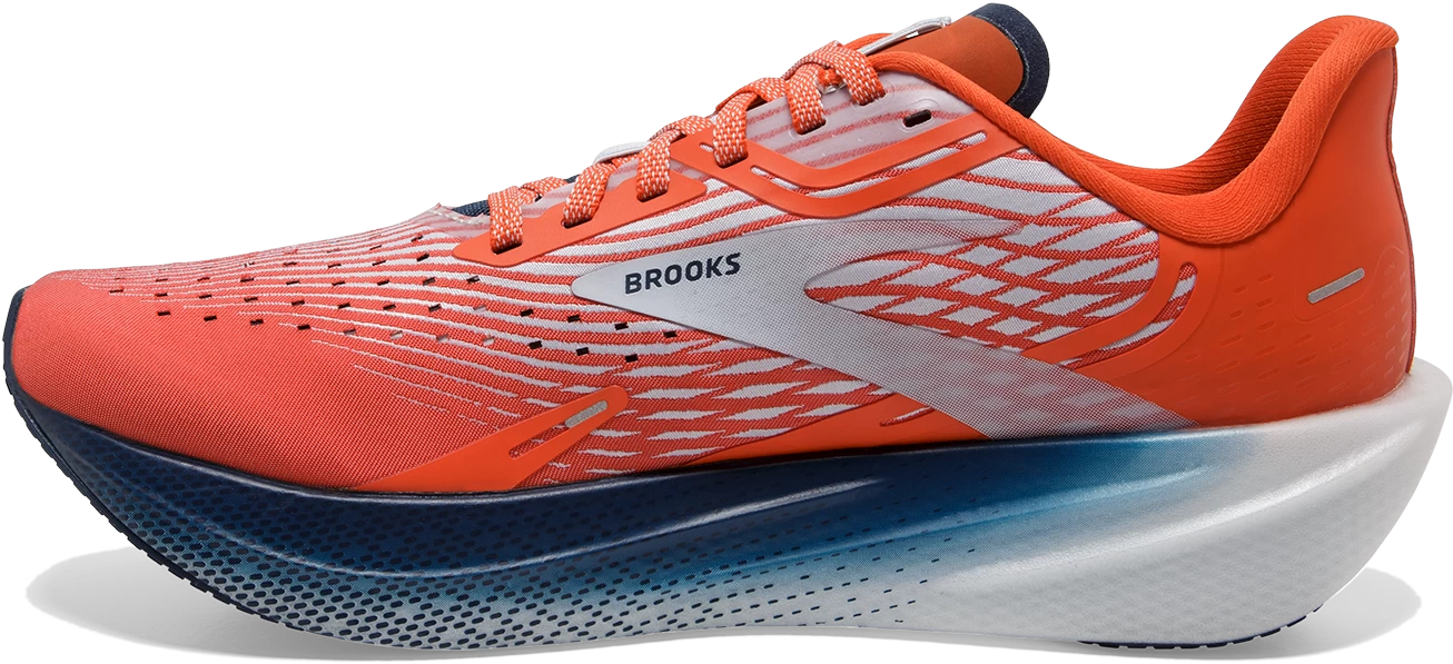 BROOKS Men’s Hyperion Max (887 - Cherry Tomato/Arctic Ice/Titan) - Image 2