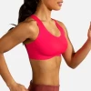 BROOKS Women’s Dare Crossback Run Bra (679 - Fluoro Pink)