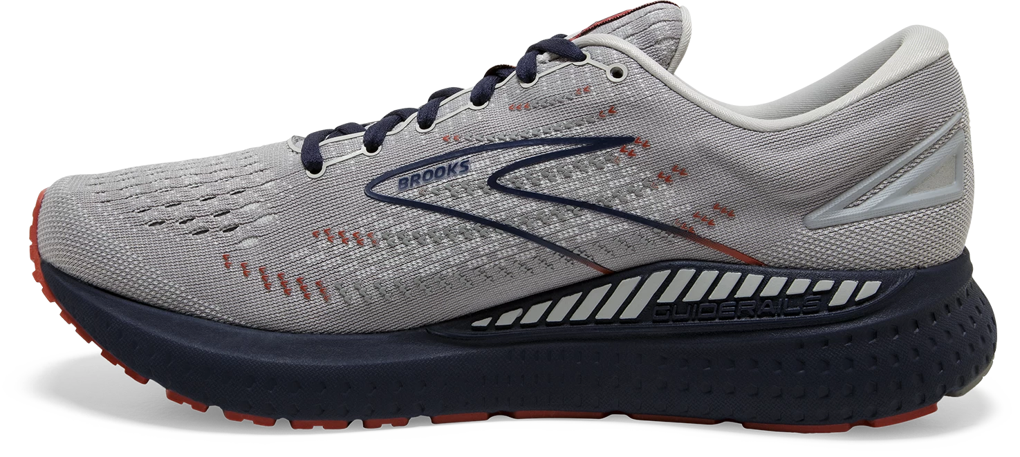 BROOKS Men's Glycerin GTS 19 (002 - Grey/Alloy/Peacoat) - Image 2