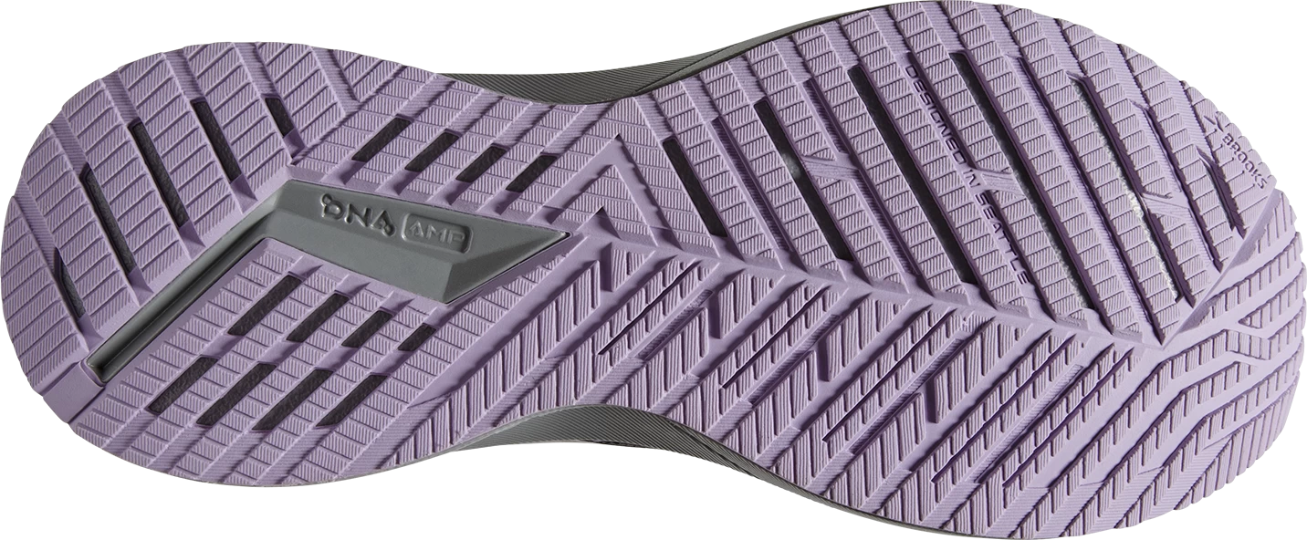 BROOKS Women's Levitate 5 (080 - Ebony/Black/Lilac) - Image 6