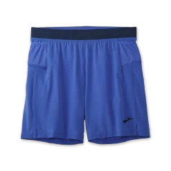 BROOKS Men's Sherpa 7" 2-in-1 Short (435 - Bluetiful/Indigo Rush)