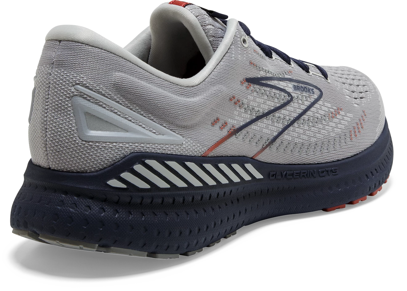 BROOKS Men's Glycerin GTS 19 (002 - Grey/Alloy/Peacoat) - Image 4