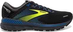 BROOKS Men’s Adrenaline GTS 22 (069 - Black/Blue/Nightlife)