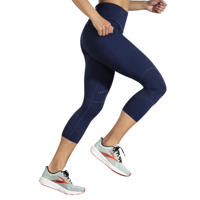 BROOKS Women's Method 3/4 Tight (451 - Navy) - Image 4