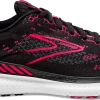 BROOKS Women's Glycerin GTS 19 (035 - Black/Diva Pink/White)