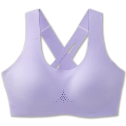 BROOKS Women's Dare Crossback Run Bra 2.0 (554 - Violet Dash)