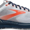 BROOKS Men’s Adrenaline GTS 22 (004 - Arctic/Red/Titan)