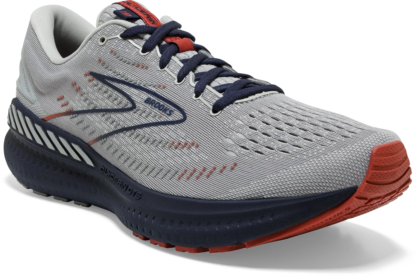 BROOKS Men's Glycerin GTS 19 (002 - Grey/Alloy/Peacoat) - Image 3