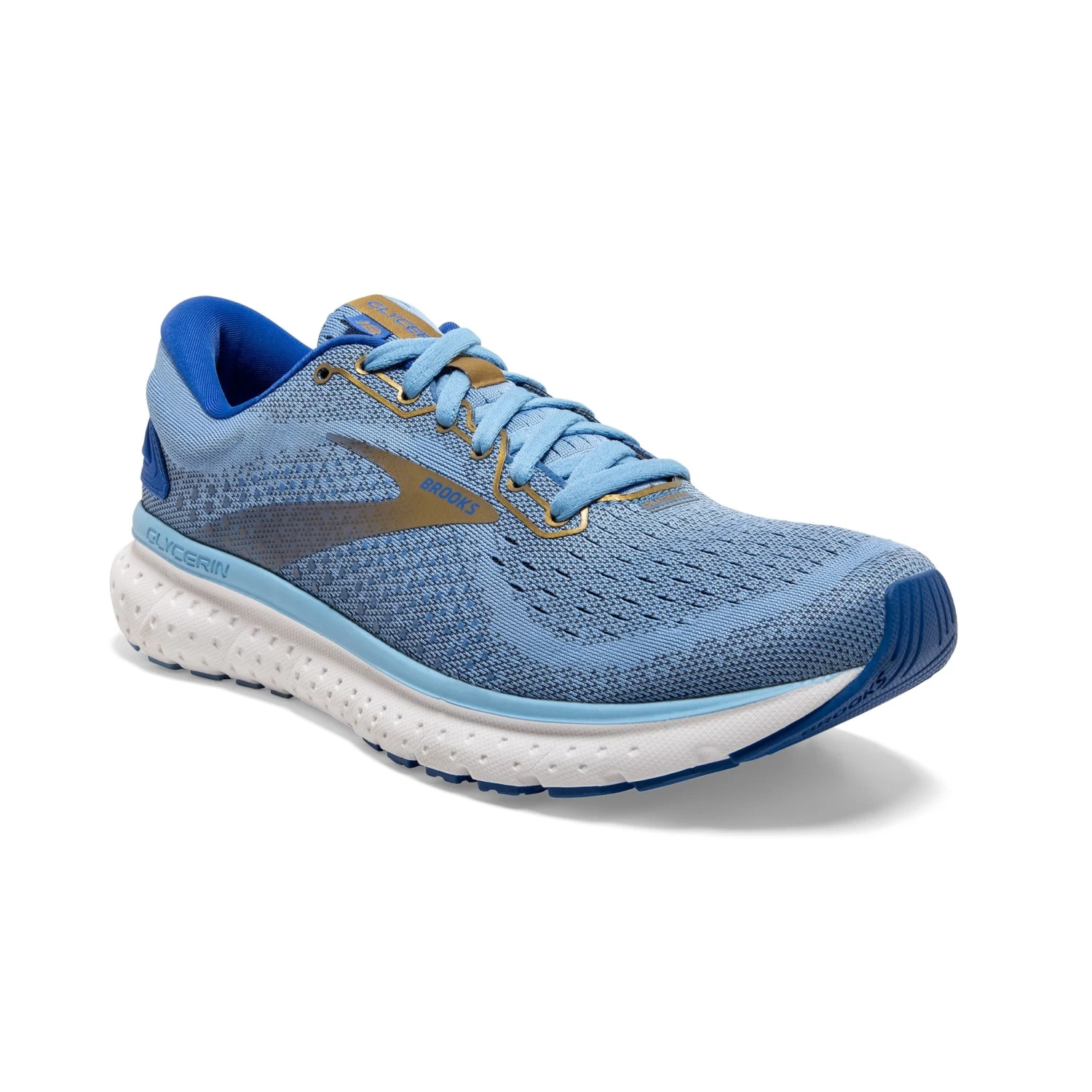 BROOKS Women's Glycerin 18 (470 - Cornflower/blue/gold)